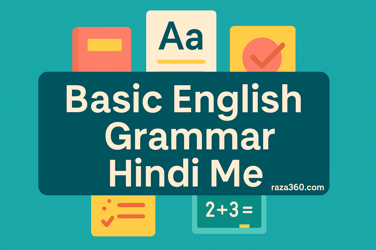 Basic English Grammar Hindi Me