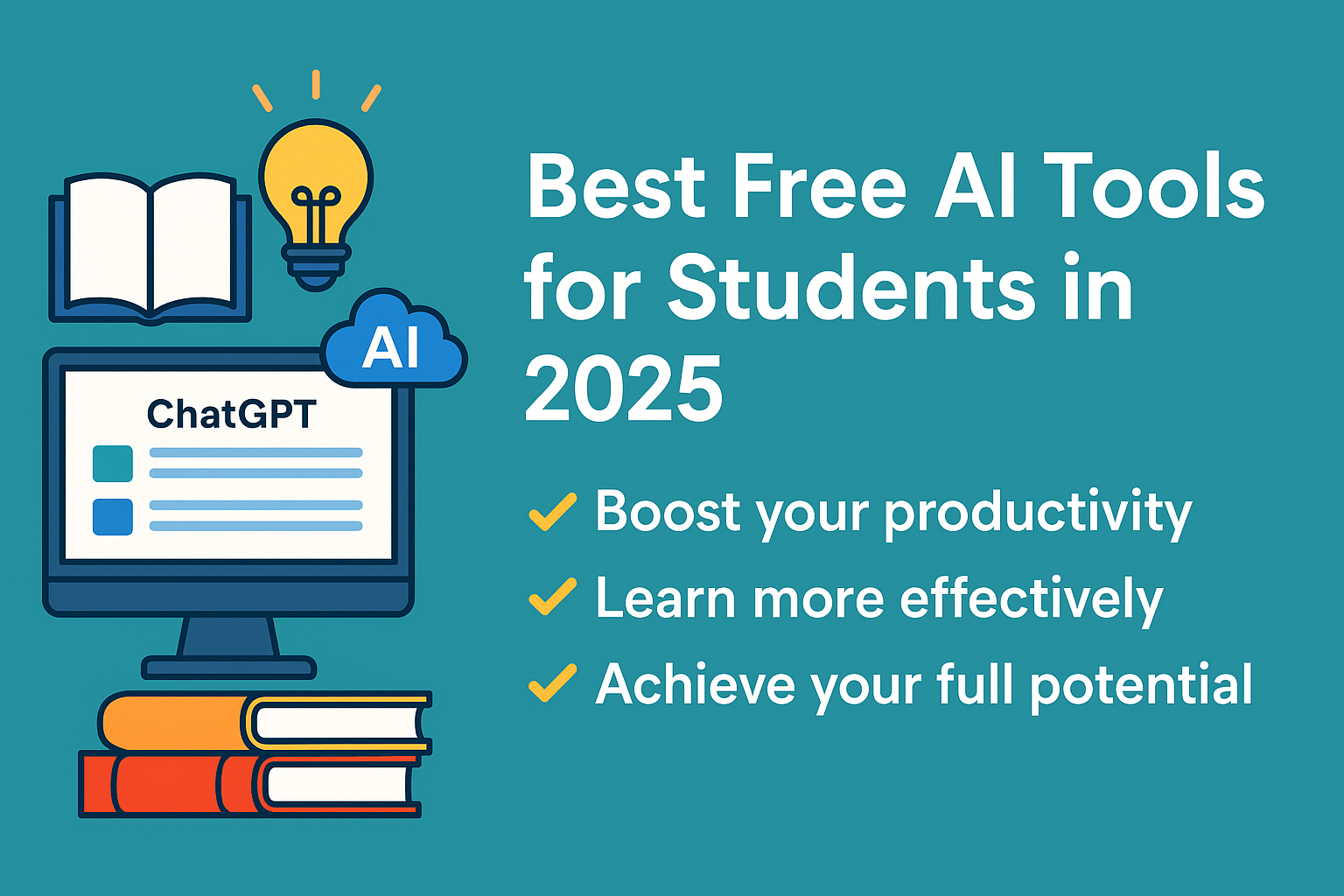 Best Free AI Tools for Students in 2025 📚 – Study Smarter, Not Harder!