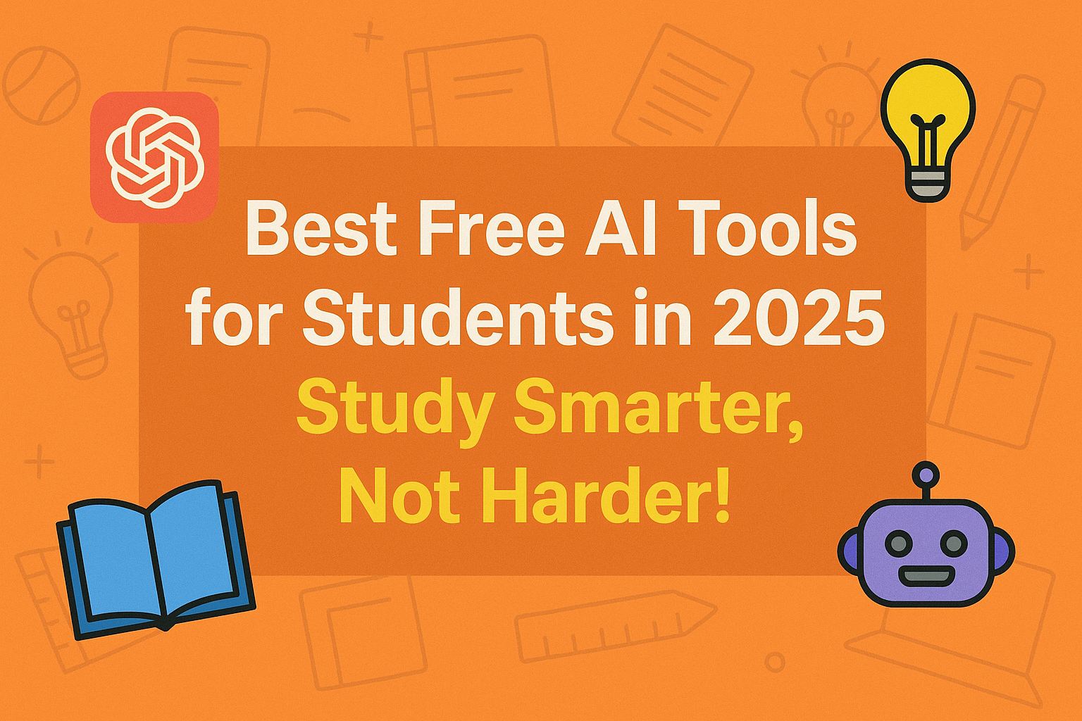 Best Free AI Tools for Students in 2025 📚 – Study Smarter, Not Harder!