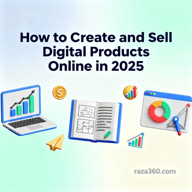 How to Create and Sell Digital Products Online in 2025