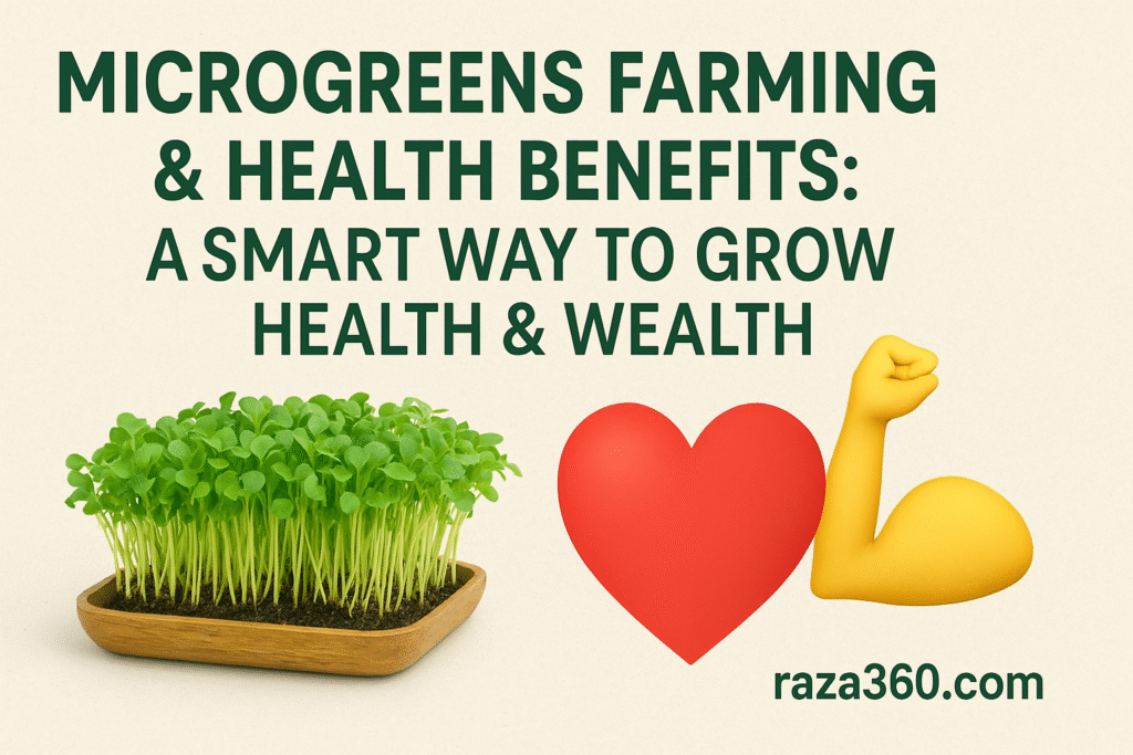 Microgreens Farming & Health Benefits: 5 Best Ways to Grow