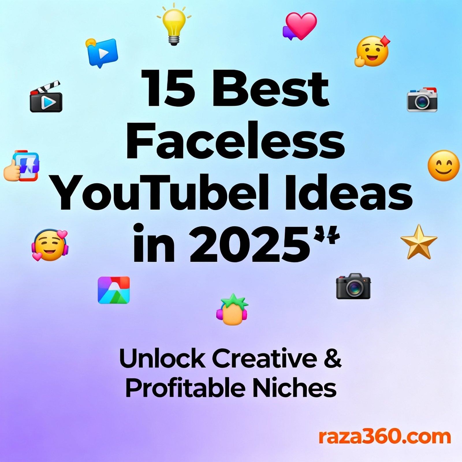 15 Best Faceless YouTube Channel Ideas in 2025 🚀 (Earn Online Without Showing Face)