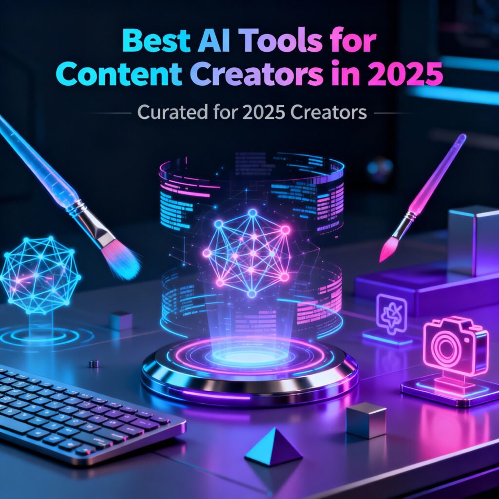 Best AI Tools for Content Creators in 2025 | Boost Creativity, Productivity & Income
