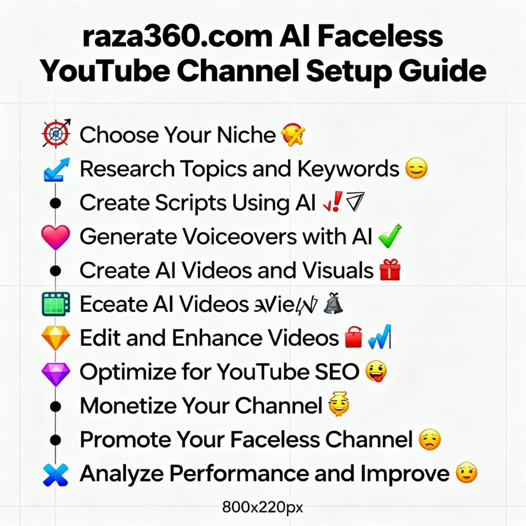 How to Start an AI Faceless YouTube Channel in 2025 Easy Way