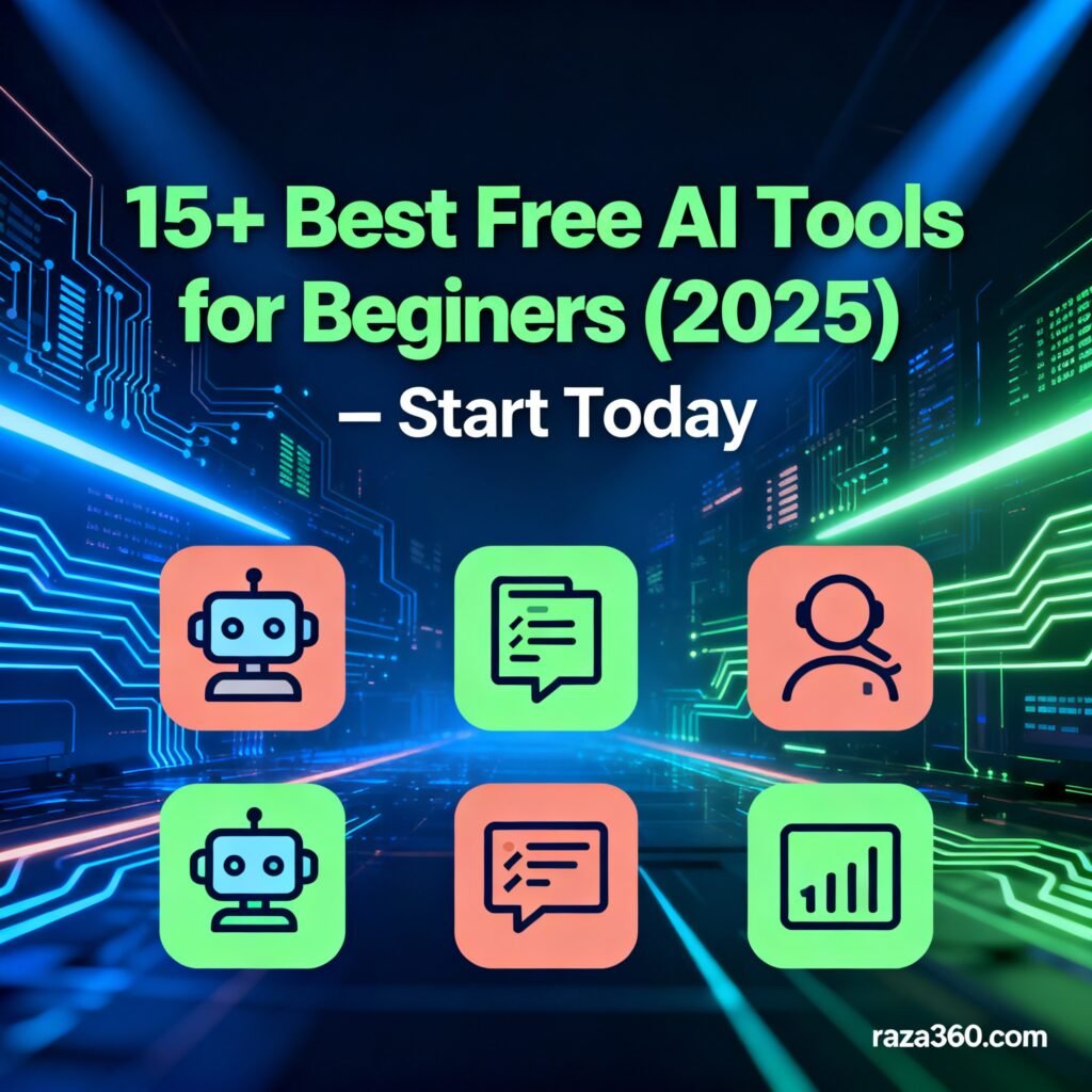15+ Best Free AI Tools for Beginners (2025) – Start Today