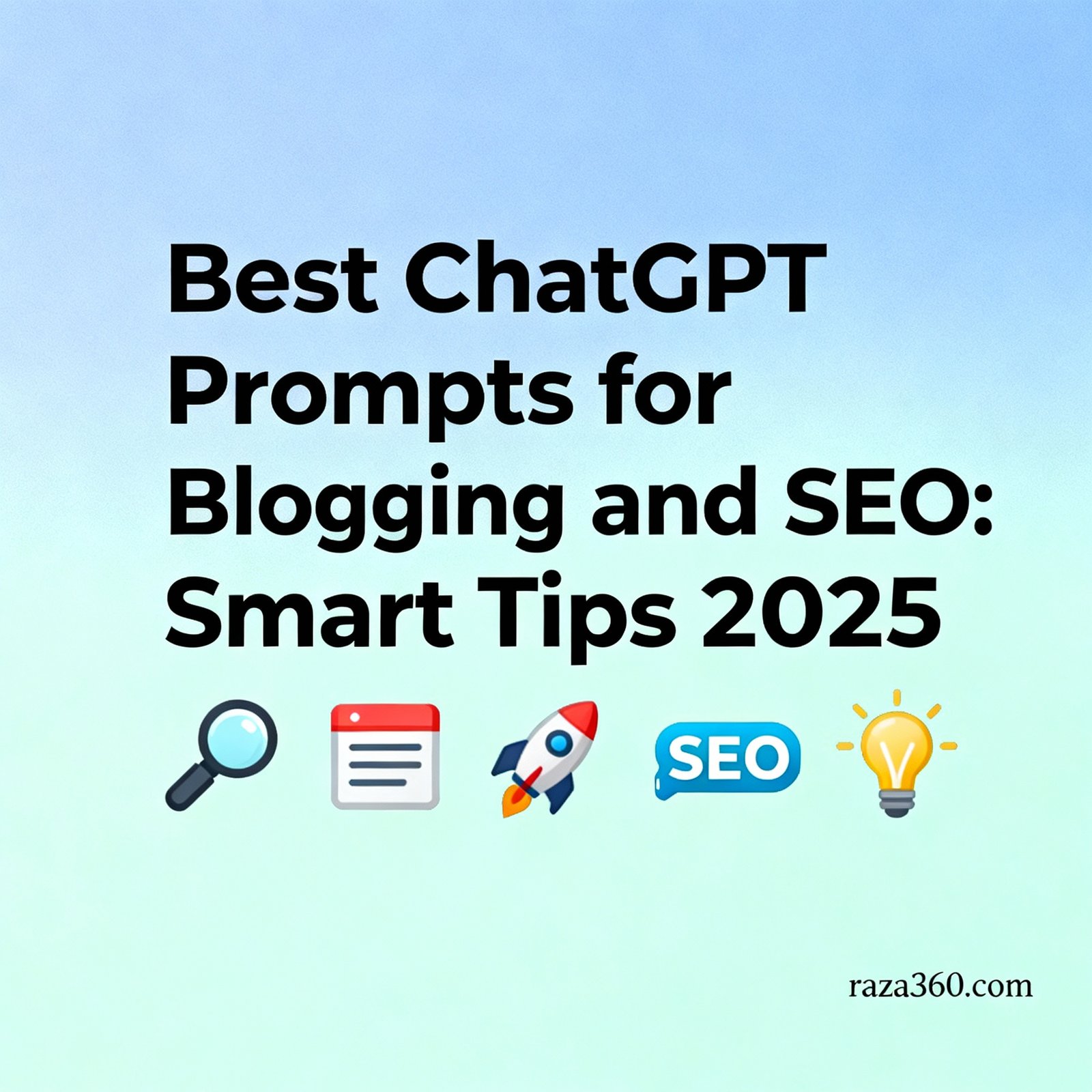 Best ChatGPT Prompts for Blogging and SEO: Smart Tips 2025