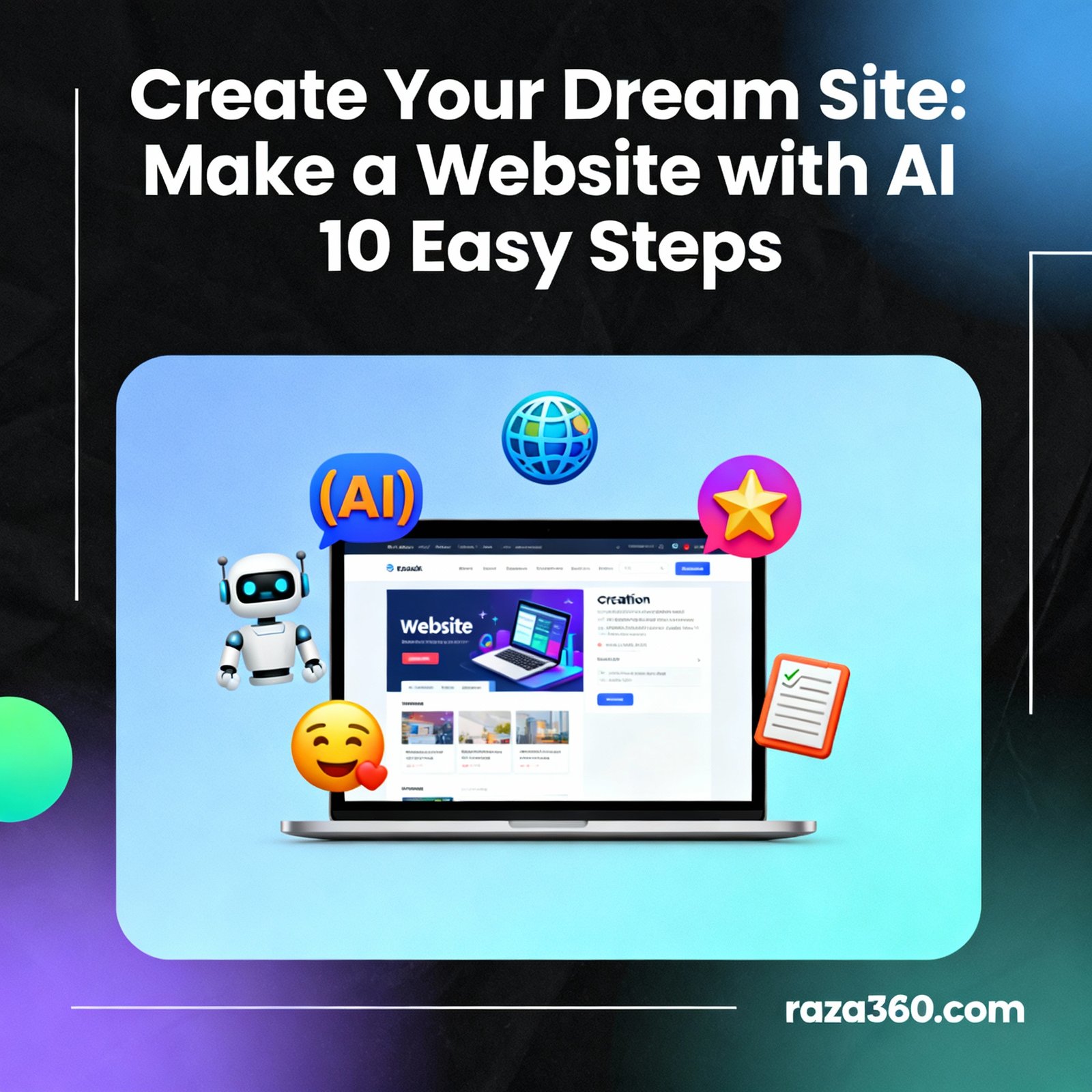 Create Your Dream Site: Make a Website with AI 10 Easy Steps