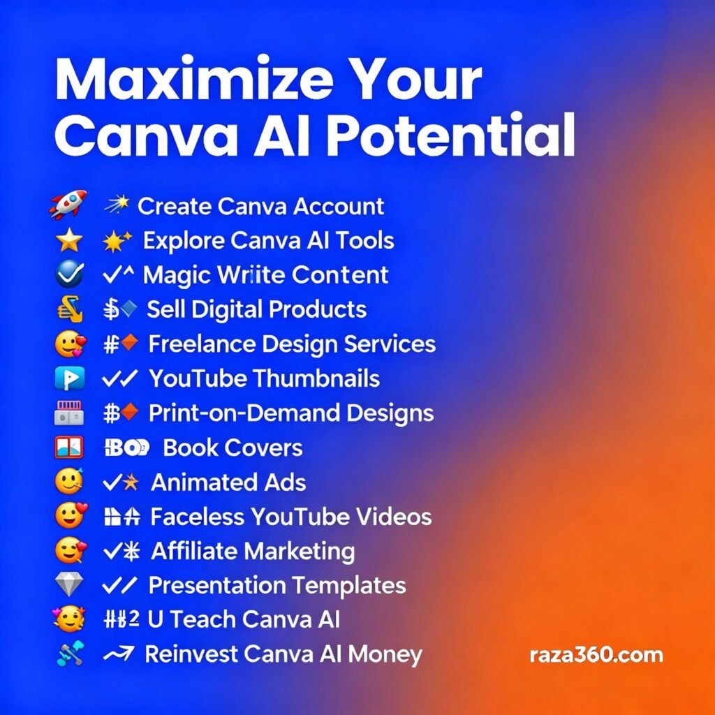 Canva AI Money: Smart Ways to Make Money Online in 2025 