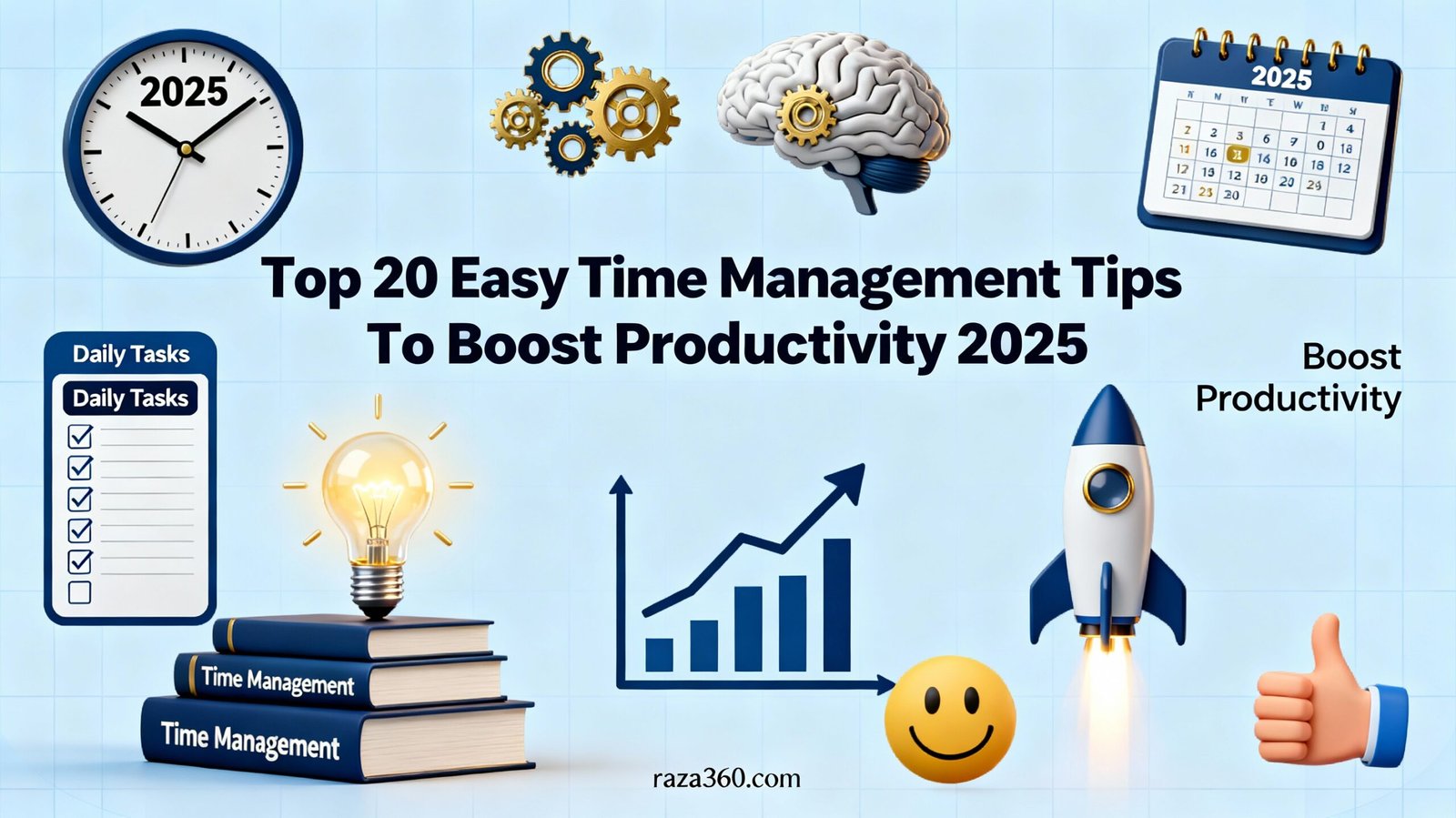 Top 20 Easy Time Management Tips to Boost Productivity 2025