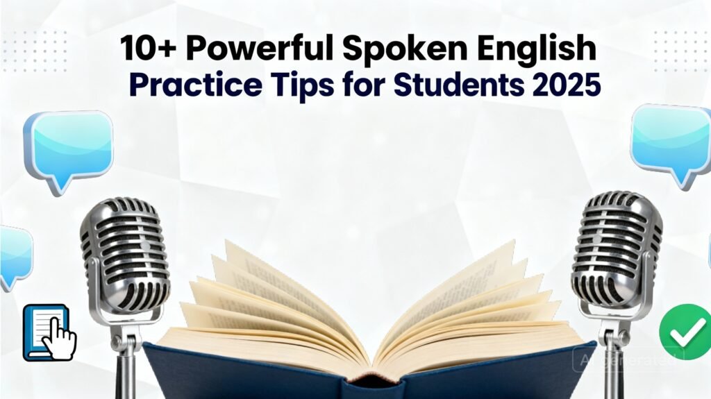 10+ Powerful Spoken English Practice Tips for Students 2025